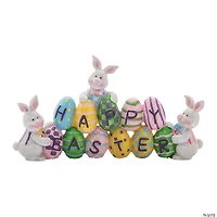Eggs & Easter Bunnies Tabletop Decoration