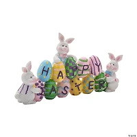 Eggs & Easter Bunnies Tabletop Decoration