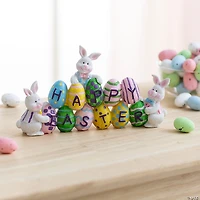 Eggs & Easter Bunnies Tabletop Decoration