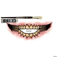 Evil Grin Big Mouth Tattoo Fx