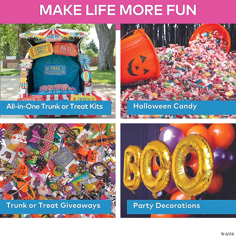 Fall Religious Carnival Trunk-or-Treat Decorating Kit - 15 Pc.