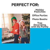 Felt Elf Hats with Pom-Pom Tassel - 12 Pc.