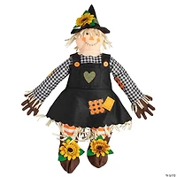 Female Stuff-a-Scarecrow Halloween Decoration