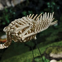 Flamingo Skeleton Yard Decoration