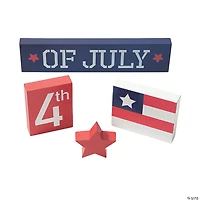Fourth of July Tabletop Blocks