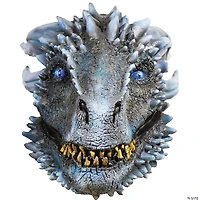 Game of Thrones™ White Walker Dragon Overhead Latex Mask - One Size
