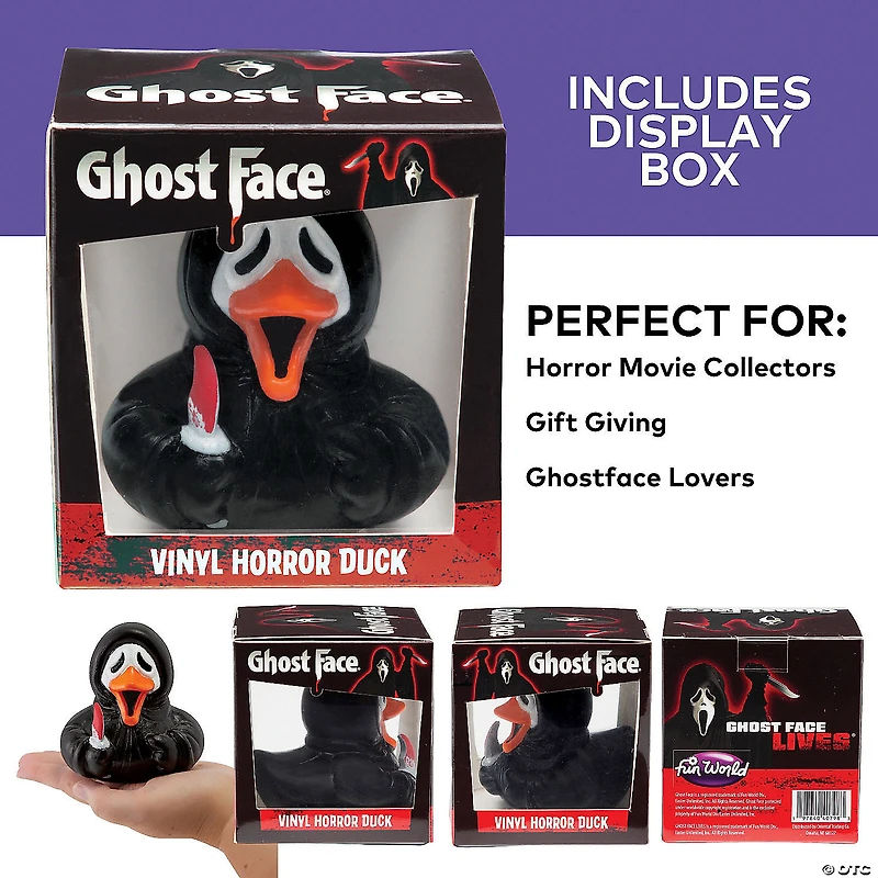 Ghost Face® Collectible Horror Rubber Duck
