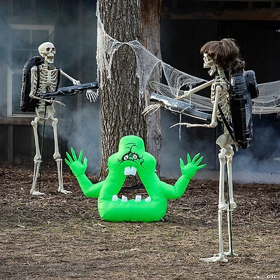 Ghost Investigator Posable Skeletons Halloween Decorating Kit - 6 Pc.