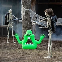 Ghost Investigator Posable Skeletons Halloween Decorating Kit - 6 Pc.