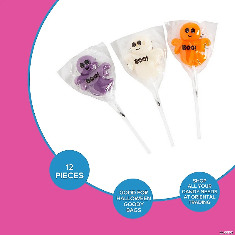 Ghost Lollipops