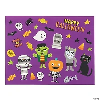 Ghoul Gang Sticker Scenes - 12 Pc.