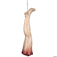 Ghoulish Productions Hanging Severed Leg Halloween Decoration