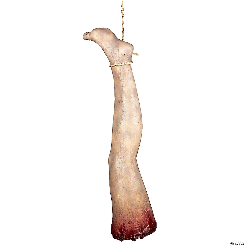 Ghoulish Productions Hanging Severed Leg Halloween Decoration