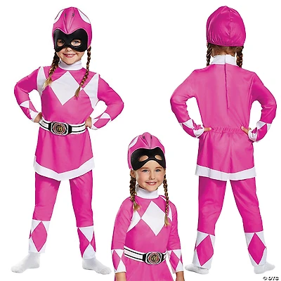 Girl’s Classic Power Rangers™ Pink Ranger Costume