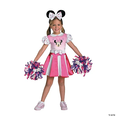 Girl’s Minnie Mouse™ Cheerleader Costume
