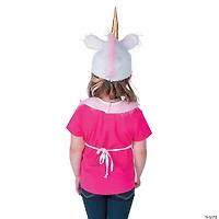 Girl’s Unicorn Vest & Hat Costume Set