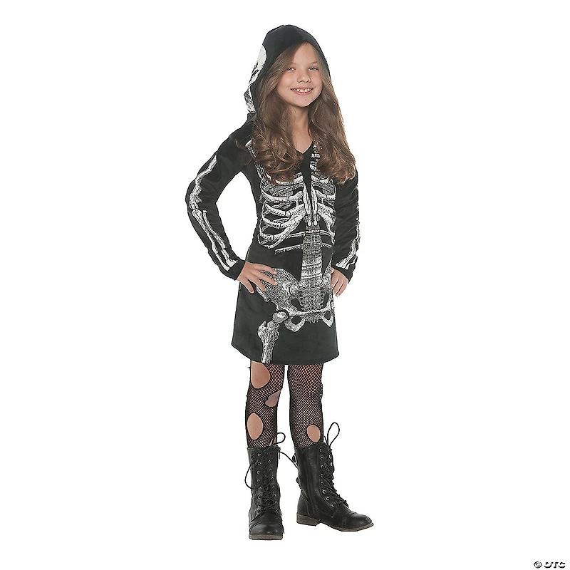 Girl's Bones Dress Costume