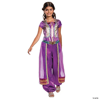 Girl's Classic Aladdin™ Live Action Purple Jasmine Costume