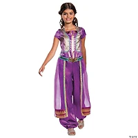 Girl's Classic Aladdin™ Live Action Purple Jasmine Costume