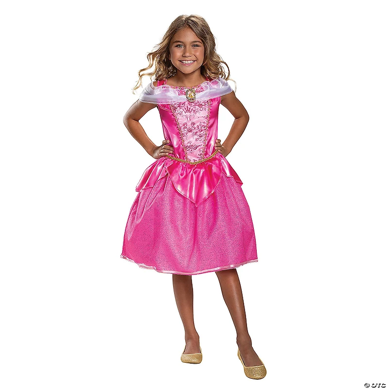 Girl's Classic Disney's Sleeping Beauty Aurora Costume