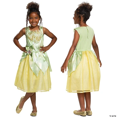Girl's Classic Disney's The Princess and the Frog Tiana Costume Family