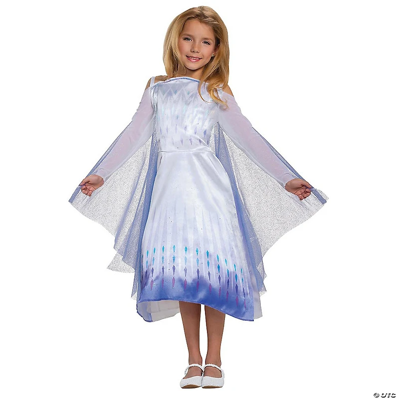 Girl's Classic Frozen II Snow Queen Elsa Costume