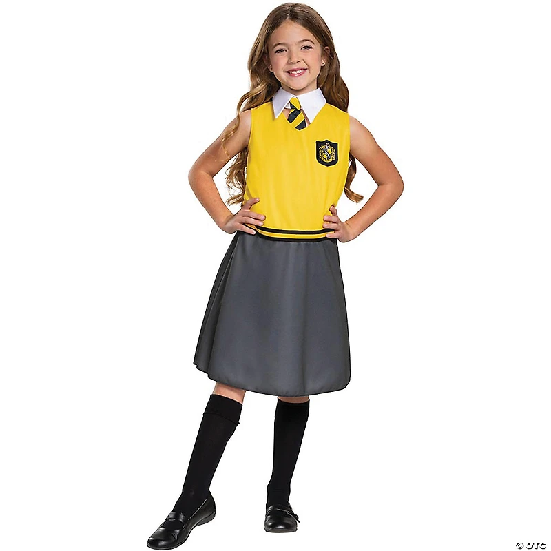 Girl's Classic Harry Potter Hufflepuff Dress Costume