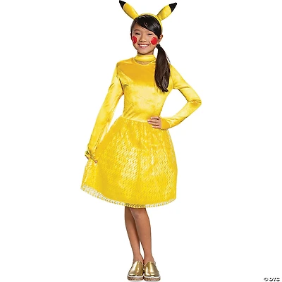 Girl's Classic Pokemon Pikachu Costume