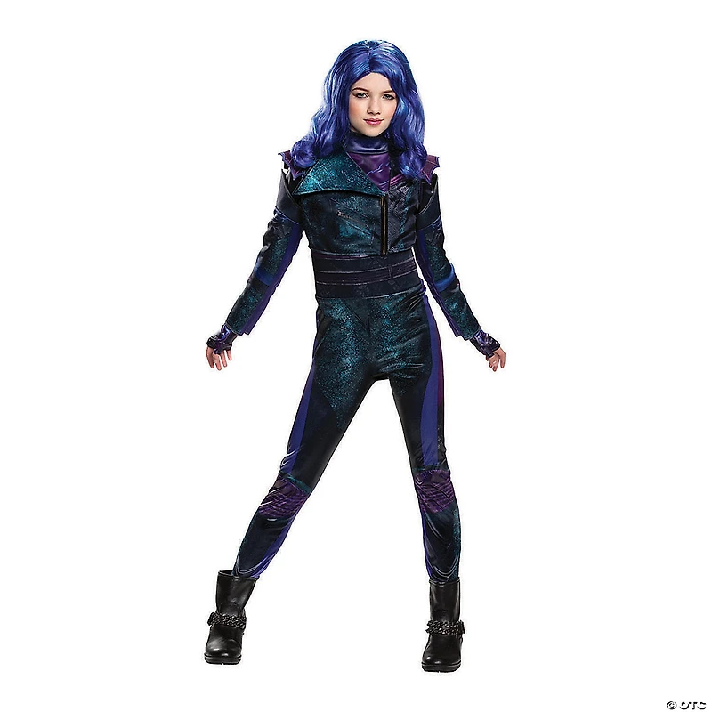 Girl's Deluxe Disney's Descendants 3 Mal Jumpsuit Costume