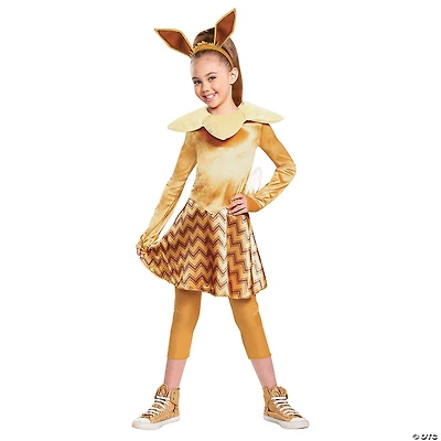 Girl's Deluxe Pokemon Eevee Costume