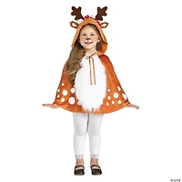 Girl's Hooded Deer Cape