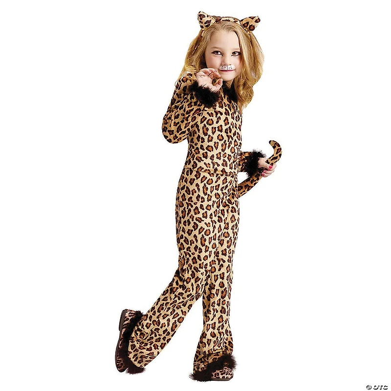 Girl's Pretty Leopard Costume
