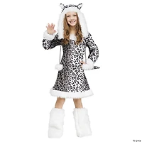 Girl's Snow Leopard Costume