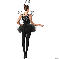 Girl's Stripped Antenna And Wings