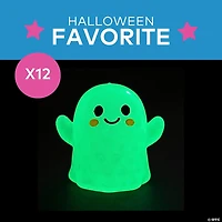 Glow-in-the-Dark Ghost Gel Bead Squeeze Toys