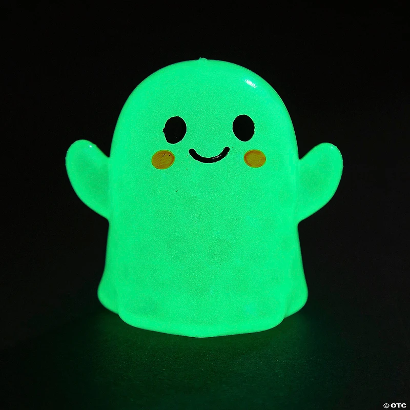 Glow-in-the-Dark Ghost Gel Bead Squeeze Toys