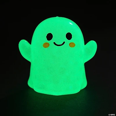 Glow-in-the-Dark Ghost Gel Bead Squeeze Toys