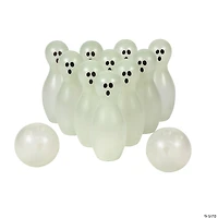 Glow-in-the-Dark Halloween Ghost Bowling Kit