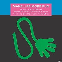 Glow-in-the-Dark Sticky Hands - 24 Pc.
