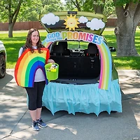 God Keeps His Promises Rainbow Trunk-or-Treat Decorating Kit – 8 Pc.
