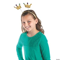 Gold Crown Head Boppers - 12 Pc.