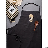 Gold Skull Chef Apron