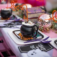 Goofy Ghouls Halloween Square Paper Dessert Plates - 8 Ct.