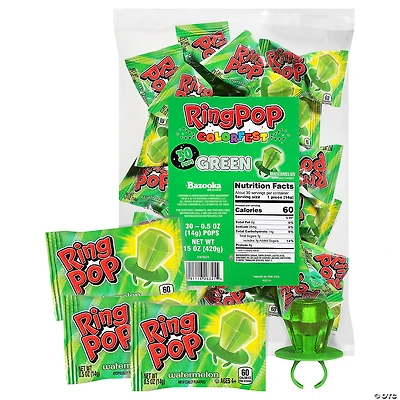 Green Ring Pops