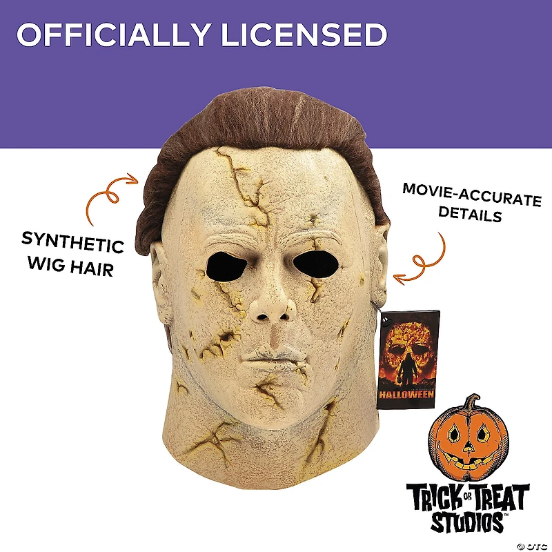 Halloween™ (2007) Michael Myers Rotted Looking Adults Overhead Latex Mask