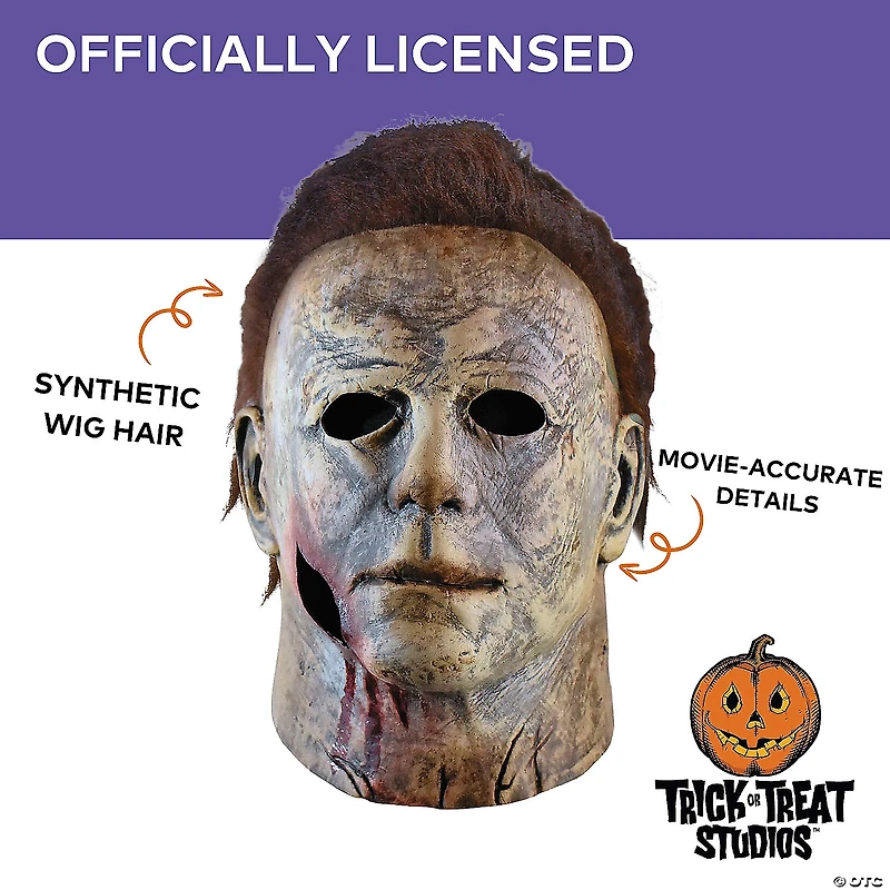Halloween™ (2018) Bloody Michael Myers Adults Overhead Latex Mask