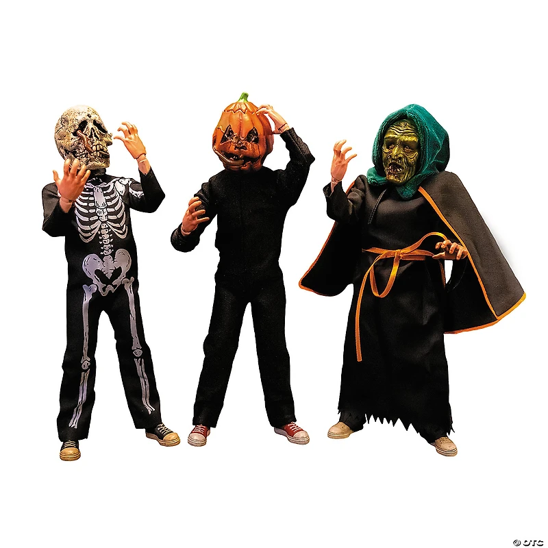 Halloween 3: Season of the Witch™ Don Post Pumpkin, Skull & Witch Action Figures