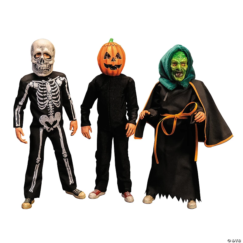 Halloween 3: Season of the Witch™ Don Post Pumpkin, Skull & Witch Action Figures