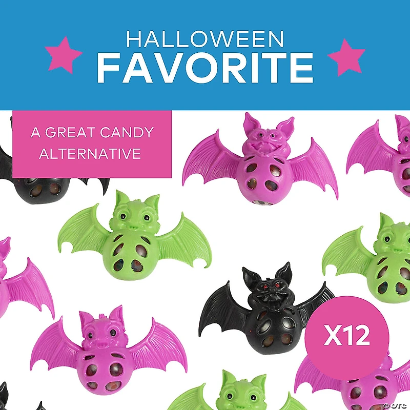 Halloween Bat Gel Bead Squeeze Toys