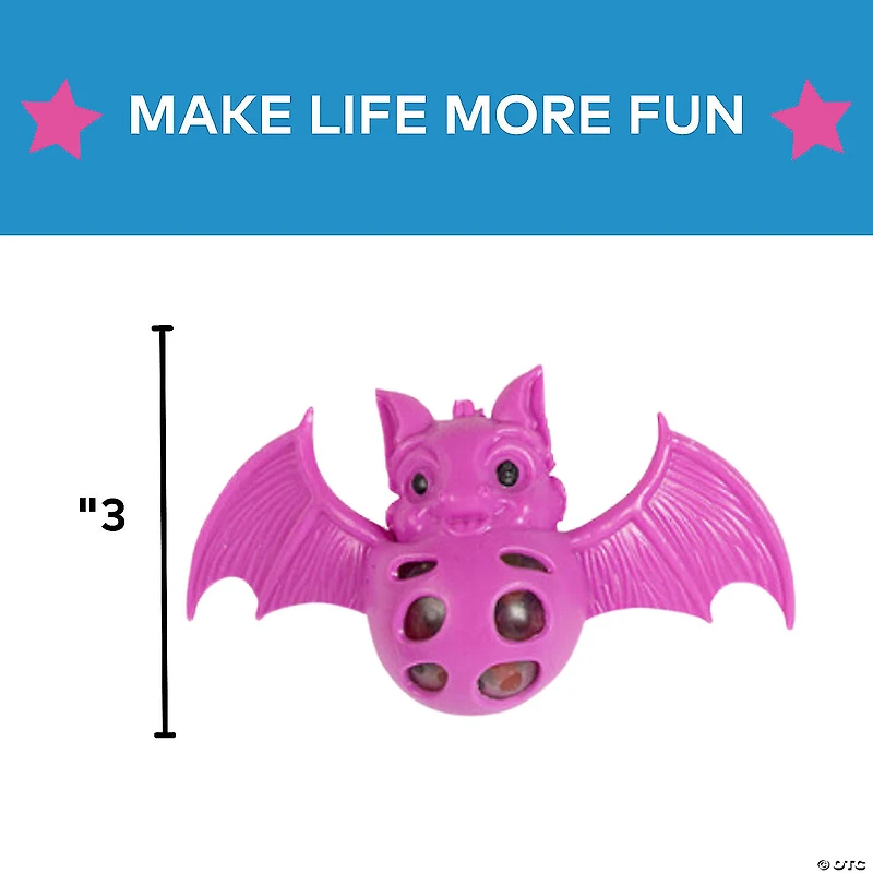 Halloween Bat Gel Bead Squeeze Toys